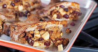 Cranapple Stuffed Chicken Breast