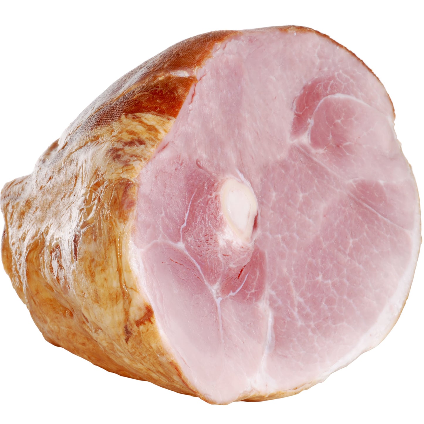 Gourmet bone in smoked ham (approx. weight, $7.99 per lb.)