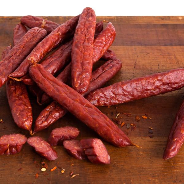 Landjäger, hot and spicy (priced per sausage)